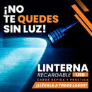 COMPRE 1 Y LLÉVATE 2 - Linterna Táctica Titanium Pro